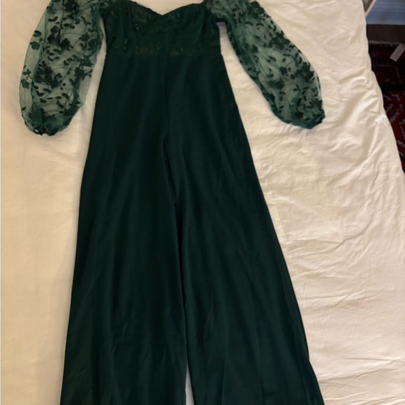 Dark green Lulus jumpsuit - Picture 5 of 8